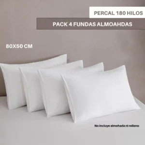 Fundas de Almohada – Pack x4